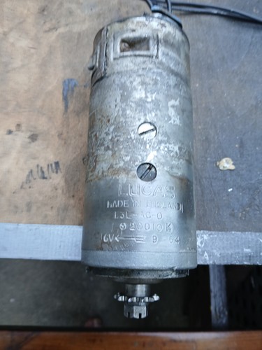Lucas dynamo came from bsa - 6v,