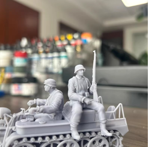 Resin world war ii german - resin,