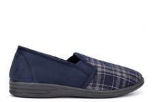 Mens Check Slippers Mens