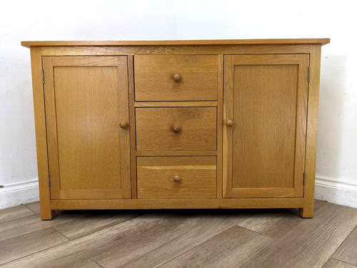 Sideboard large oak drawer 2 - sideboard, 3