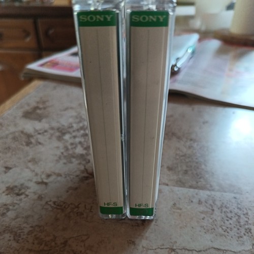 Sony hfs c90 blank cassette - sony,