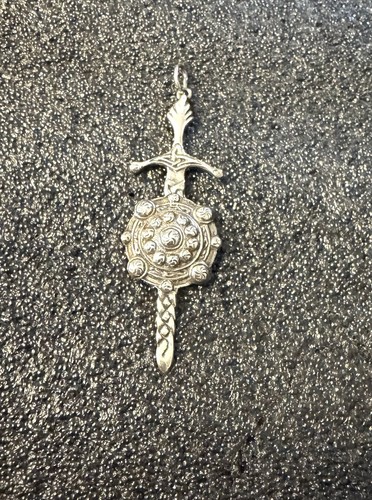 Large vintage heavy silver - vintage,