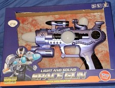Light and Sound Space Gun with