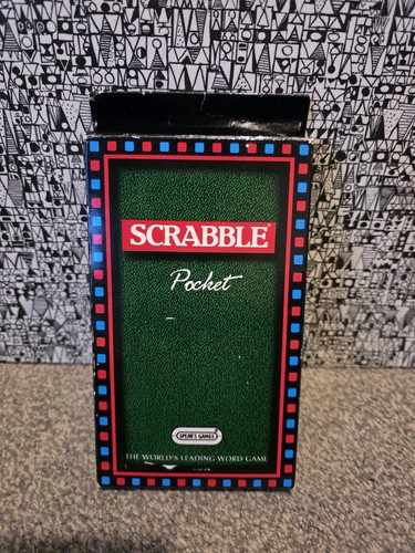 Vintage pocket scrabble 1992 - pocket,