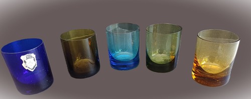 Austrian coloured glass - , tot
