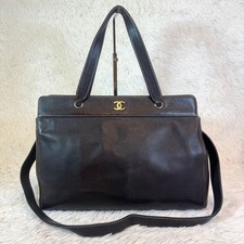 CHANEL Caviar Leather 2-Way