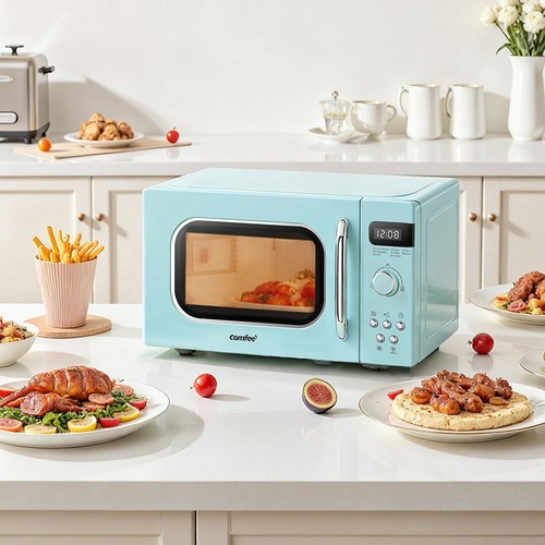 Comfee compact retro microwave - retro,
