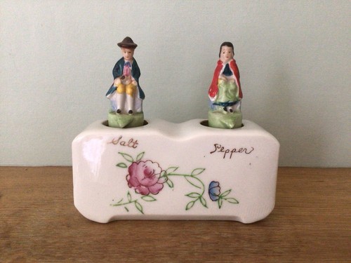 Vintage rocking cruet set salt - vintage,