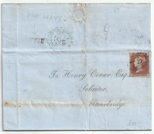 1858 birmingham numeral - 1858, =75=