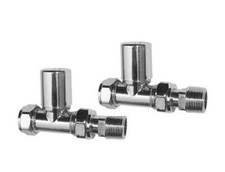 2 Radiator Valves Bathroom