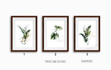 Tropical Wall Art Prints Set