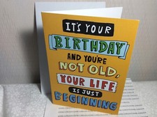 HAPPY BIRTHDAY CARD RSVP New