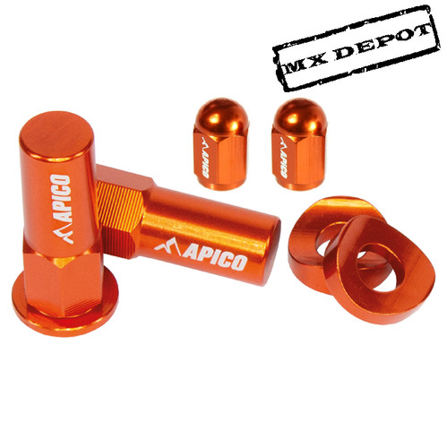 Apico bling rim - lock, nut