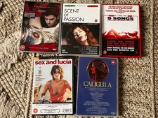 Job Lot 5 DVD's Adult Scent Of Passion Caligula 9 Songs