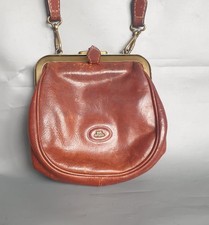 The Bridge Tan Real Leather Small Cross Body Bag