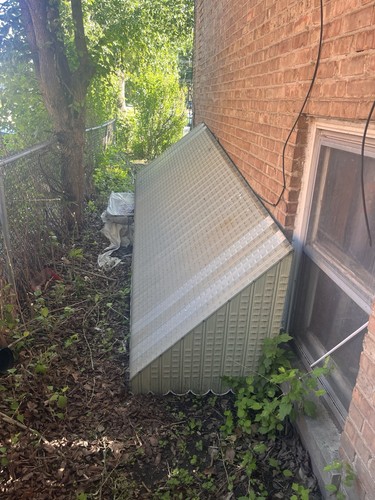 Green gray aluminum awning - green/gray,