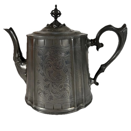 Britannia pewter teapot - ,