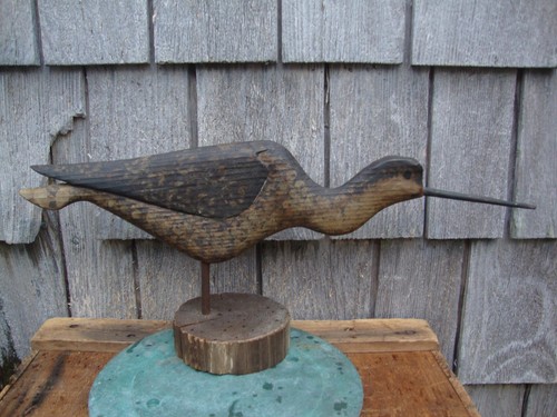 Vintage shorebird decoy - vintage,