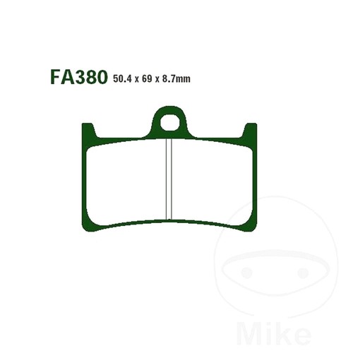 Ebc brake pads sintered - ebc,