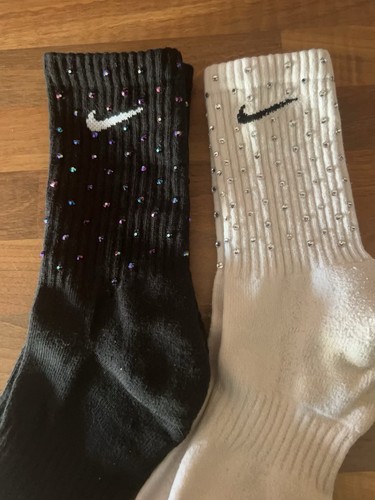 Nike rhinestone cheer socks - cheer,
