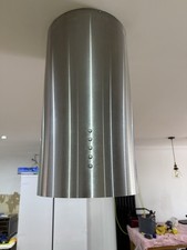 35cm Cylinder Island Extractor Cooker Hood Stainless Steel SIA CYL35SS
