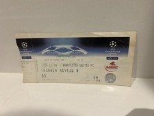 LOSC Lille vs Manchester United 2007 Champions League Ticket Stub UCL