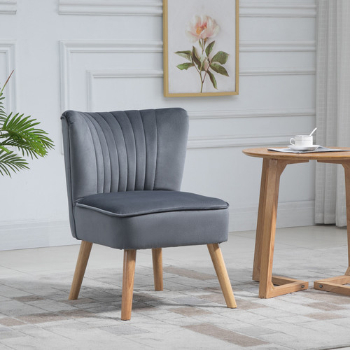 Velvet accent chair occasional - velvet,