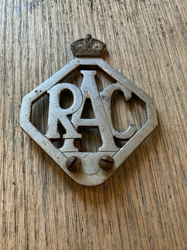 Vintage rac badge - rac,