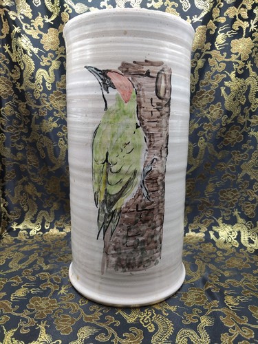 Vintage studio pottery vase - vintage,