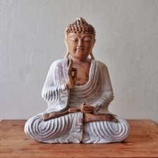 Large hand carved wooden - large,