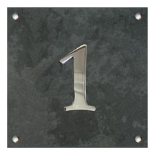 Modern Slate and Chrome House