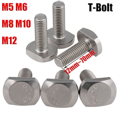 Hammer head bolts - head,