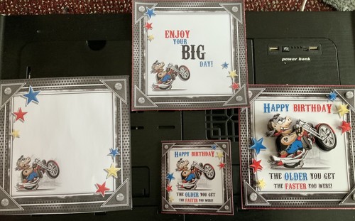 Handcrafted birthday card - birthday,