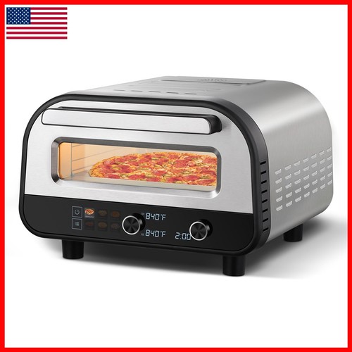 Amzchef indoor electric pizza - amzchef,