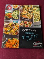 Slimming World Extra Easy Meals In Minutes Recipe Book paperback 120 pages