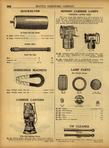1924 paper justrite carbide - 1924, ad