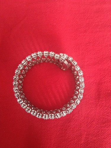 Antique rhinestone belt - rhinestone,