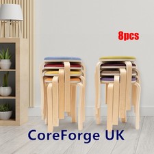 Set of 8 Stacking Wooden