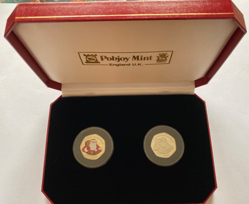 2018 gibraltar christmas 50p - christmas,