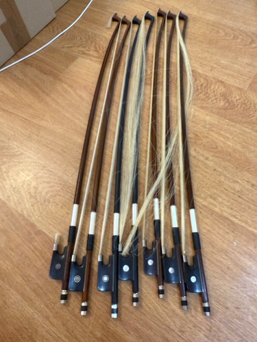 Full size cello bows - x7,