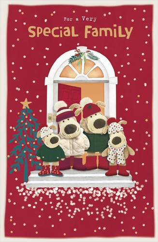 Boofle standing outside door - boofle,