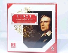 Georges Cziffra Liszt Oeuvres Pour Piano  Warner.EMI 5 CD box set REF A6