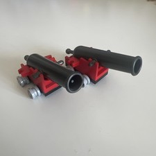 Lego Pirate Cannons  Red Base