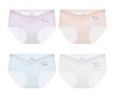 4 x Girls Seamless Modal