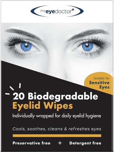 The eye doctor eyelid - wipes, x