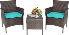 3-Piece Outdoor Wicker