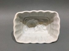 Vintage White Ceramic Jelly