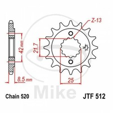 Sprocket 13 Teeth Pitch 520