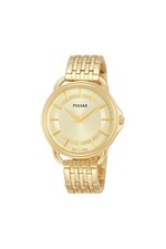 Pulsar Ladies Gold Plated Watch PM2100X1