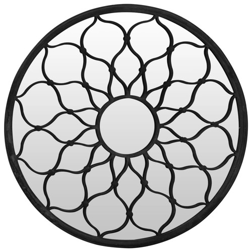 Mirror sand iron - mirror, round